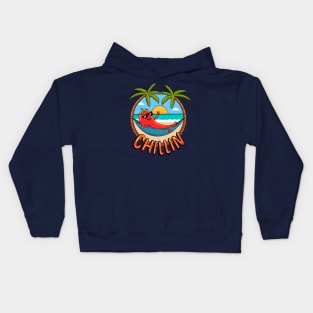 Chillin Vacation Kids Hoodie